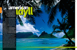 American Idyll KiaOra, February 2013