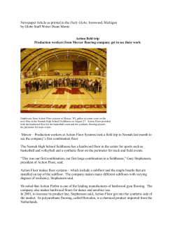 Neenah HS Article - Action Floor Systems