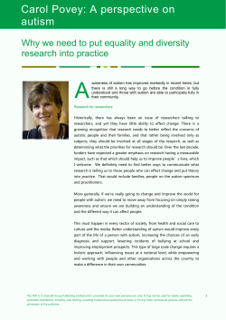 Carol Povey offers her perspective on the importance of the link