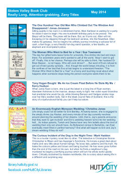 Stokes Valley Book Club Really Long, Attention