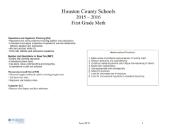 1st Grd Houston_Co._Math_ Pacing Guide 2015