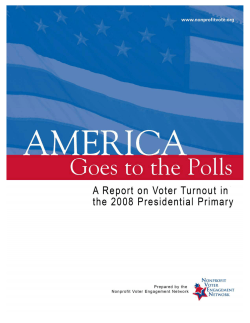 AGTP 2008 Presidential Primary PDF