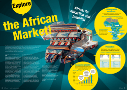 Explore the African Market!