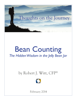 Bean Counting - Huber Financial