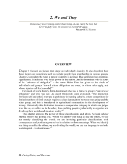 2. We and They - hhsrobinson.org