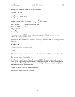 6.8 variation
