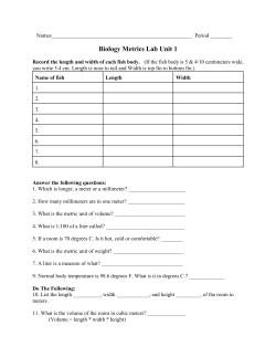 Metric Lab