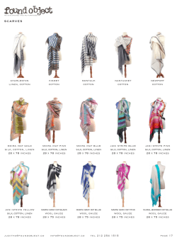 (2) scarves - ny gift aug 2013