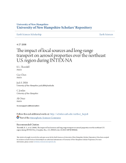 The impact of local sources and long
