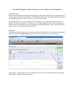 Ensuring Participants the Ability to De
