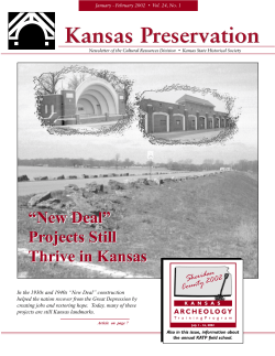 New Deal - Kansas Historical Society