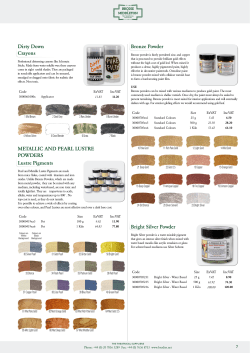 Lustre Pigments Bronze Powder Bright Silver Powder Dirty Down