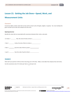 Lesson 21 - EngageNY