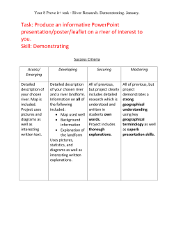 Task: Produce an informative PowerPoint presentation/poster/leaflet