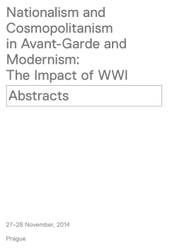 Abstracts Nationalism and Cosmopolitanism in Avant