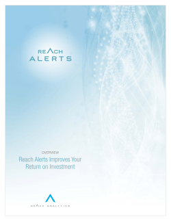 Reach Alerts Improves Your Return on Investment