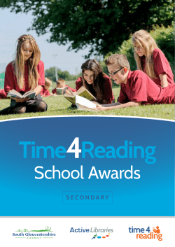 School Awards - South Gloucestershire Council