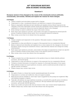 Sample Responses Q5 - AP Central