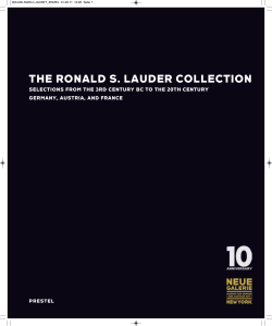 the ronald s. lauder collection