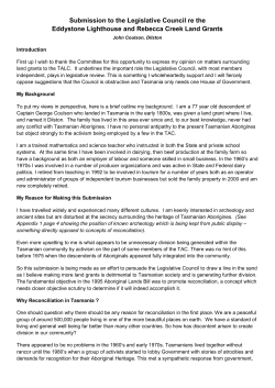 John Coulson - Parliament of Tasmania