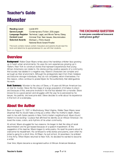 Monster - Uplift Education