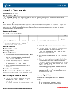 StemFlex Medium Kit - Thermo Fisher Scientific