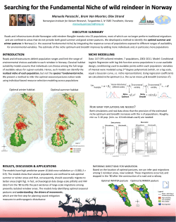 Importance of roe deer fawns in the spring