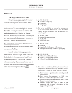 ACT Practice TestClick for PDF