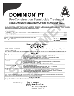 Specimen - Dominion PT - 53883-237