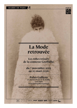 La Mode retrouv&eacute;e in English