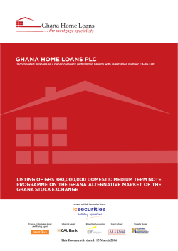 Ghana Home Loans - Annual Reports Ghana