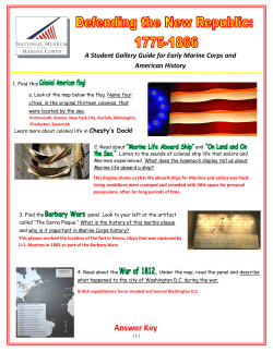 Answer Key - National Museum of the Marine Corps