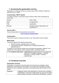 Handleiding-Geolocation (Engels)