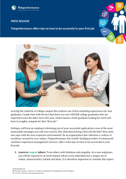 Teleperformance shares tips on enjoying the holidays while at work