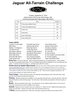 Jaguar AllTerrain Challenge