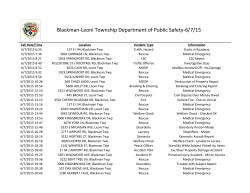 Blackman-Leoni Township Department of Public Safety