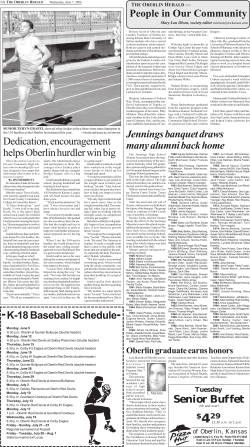 Dedication, encouragement helps Oberlin hurdler