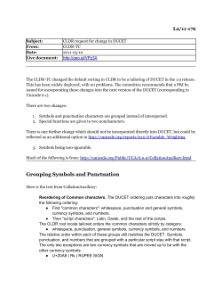Grouping Symbols and Punctuation