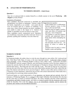 Literature in English II