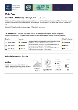 print - Northwest Avalanche Center
