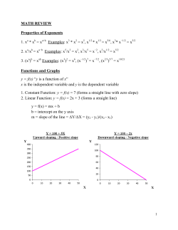 Mathematical concepts introduction