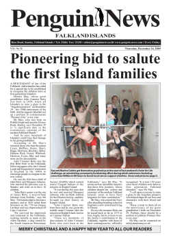 Pioneering bid to salute the first Island families