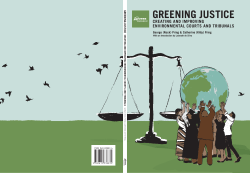 Greening Justice