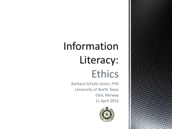 Information Literacy