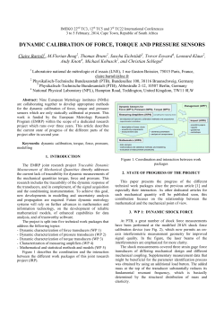 140124 dynamic calibration of Force, Torque and Pressure s…