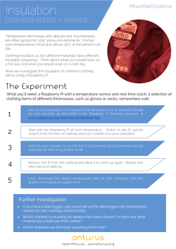 Insulation (Raspberry Pi)