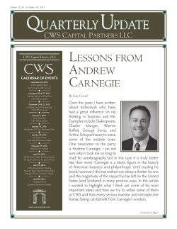 Lessons from Andrew CArnegie