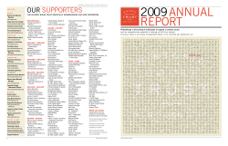 2009 annual report - The Historic House Trust