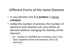 Isotopes