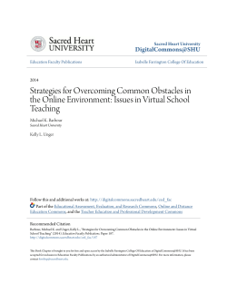 Strategies for Overcoming Common Obstacles in the Online